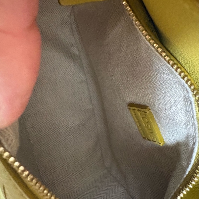 Loewe mini puzzle bright ochre 黃色 二手-7