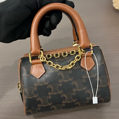 Celine/賽琳 老花mini波士頓
