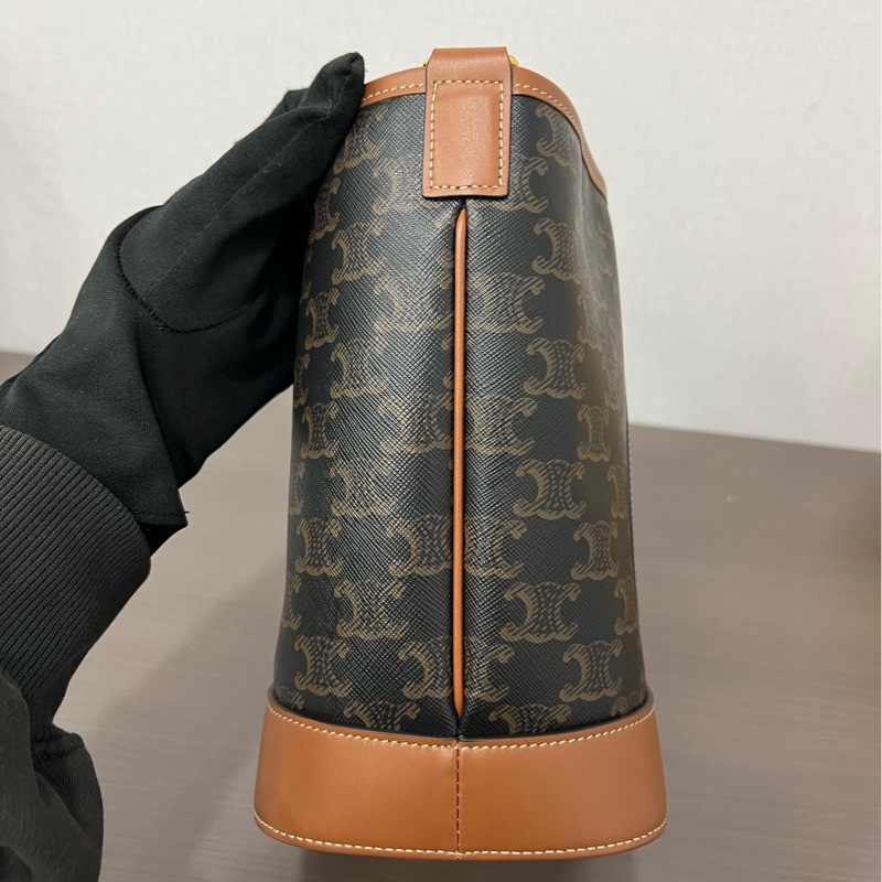 Celine/賽琳 老花小號水桶包-2