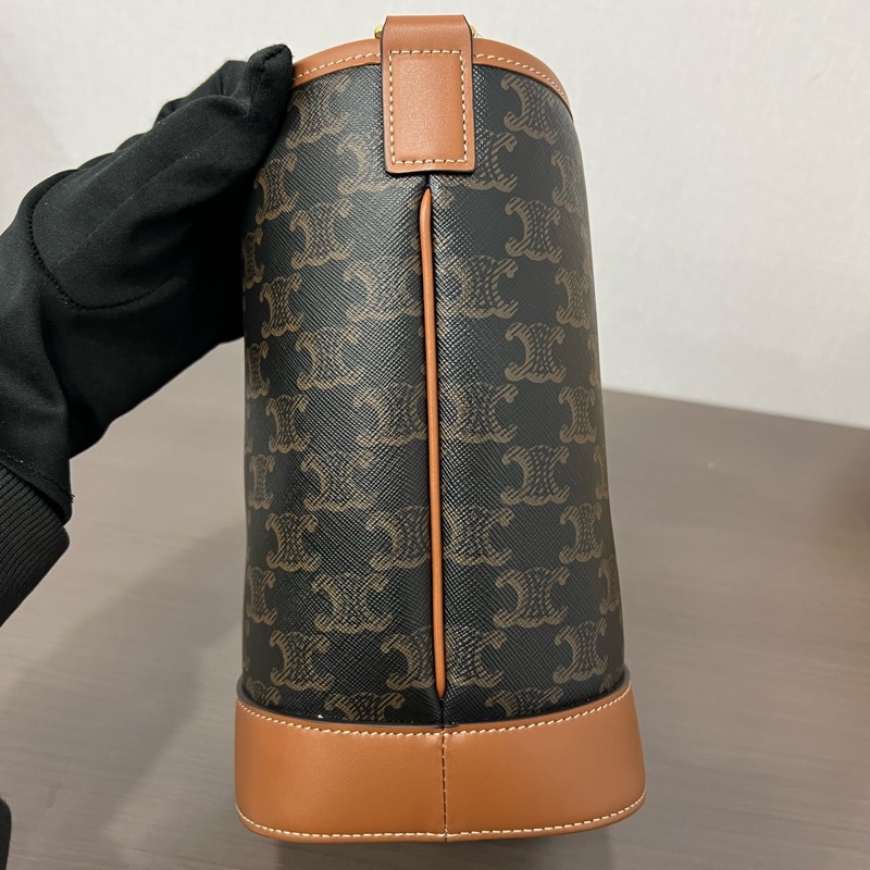 Celine/賽琳 老花小號水桶包-3