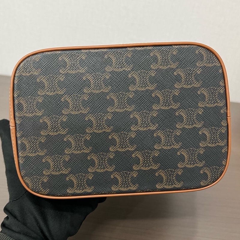Celine/賽琳 老花小號水桶包-4