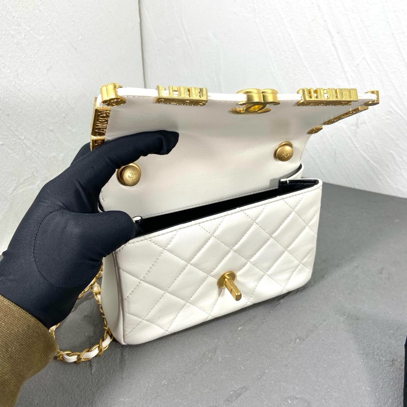 CHANEL香奈兒2023新款琺瑯鏈條包，芯片款-5