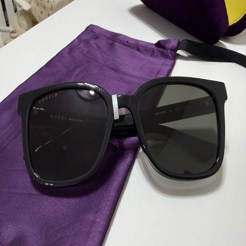 GUCCI 古馳 方形膠框偏光太陽眼鏡(全新🕶️)