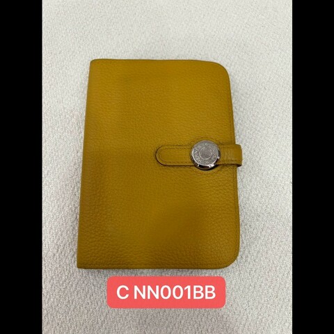 Hermes Dogon compact 短款錢包 琥珀黃