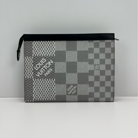 Louis Vuitton 路易威登 经典格纹手拿包洗漱包
