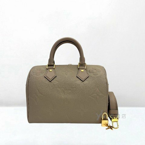 Y2051-LV  Speedy25裸色牛皮壓紋波士頓包M59273