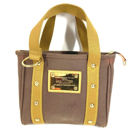 路易威登 M40089 Antigua Cabas PM 手提包/托特包 帆布 男女通用 棕色