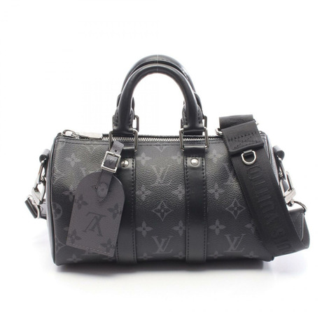 路易威登 Keepall Bandouliere 25 斜背包 M46271 Monogram Eclipse