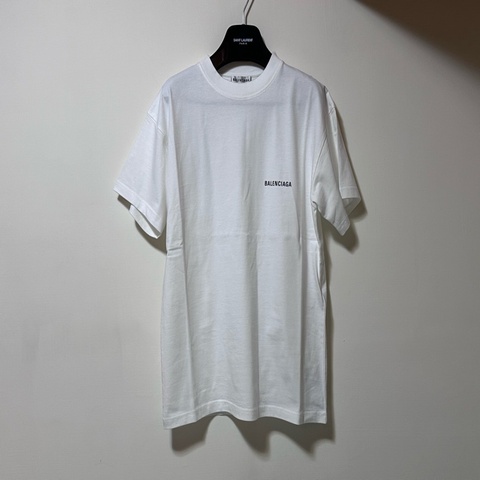 Balenciaga 巴黎世家 正白Logo Tshirt上衣 XXS