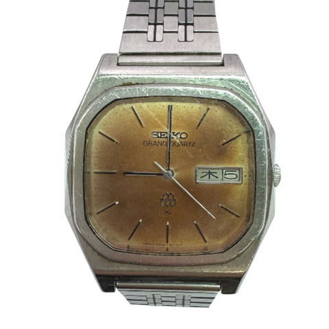 精工 9256-5020 GRAND QUARTZ 三針腕錶，銀色