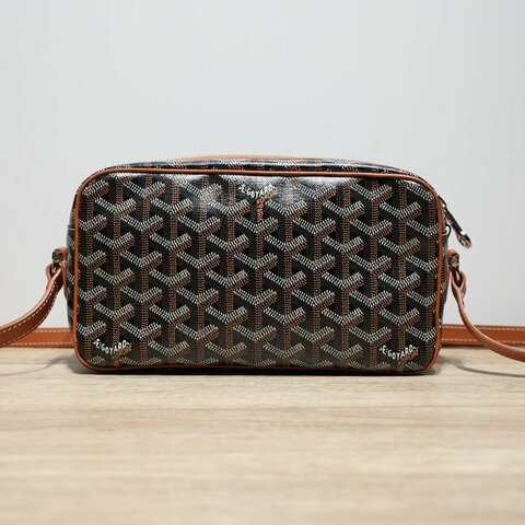 GOYARD 棕色PVCGOYARD相機包肩背包