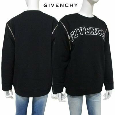 💎Han's house精品服飾💎GIVENCHY 紀梵希 刺繡 拉鍊 可拆 背心  兩穿 大學T  現貨 青年款=男成人 S