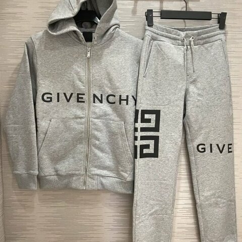 💎Han's house精品服飾💎GIVENCHY 紀梵希 LOGO 連帽 套裝 ~現貨青年款