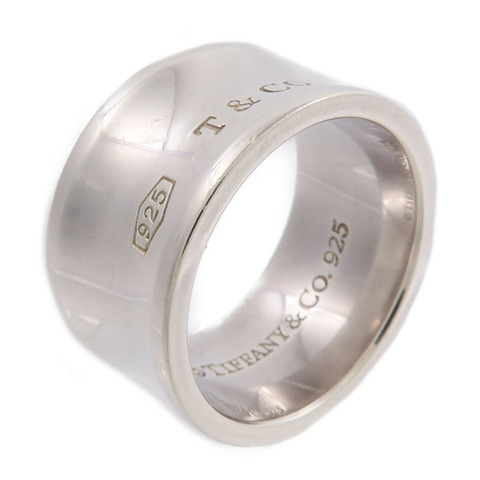 TIFFANY&CO 925純銀Wide Sterling Ring戒指