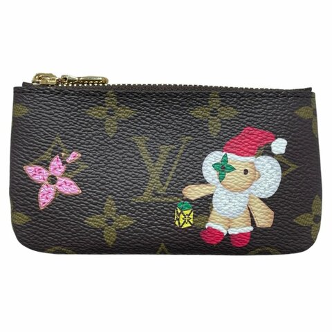 LOUIS VUITTON 路易威登 M12217 2024 CANDY FACTORY 零錢包 PVC帆布 紅色 金釦