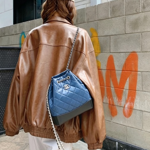 CHANEL香奈兒Gabrielle系列流浪雙肩包小號🩲