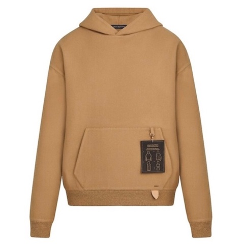 Louis Vuitton LVSE beige wool & cashmere hoodie 衞衣