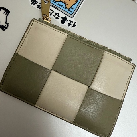 Bottega Veneta Cassette 卡夾 編織 拉鍊 零錢
