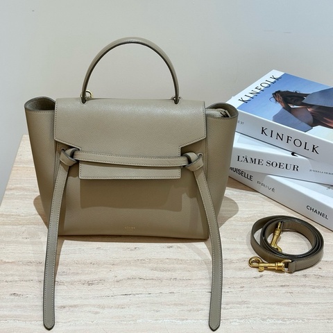 賽琳/Celine 鰱魚包 BELT迷你粒面牛皮革手袋