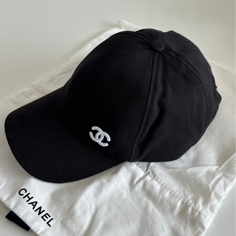 Chanel 26s 黑色棒球帽 自由調節扣