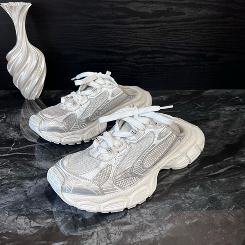 Balenciaga巴黎世家 灰白3Xl一腳蹬半拖 42碼 99新