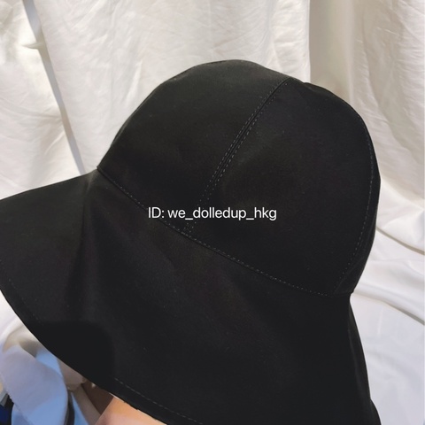 Dior 黑色老花漁夫帽 58cm