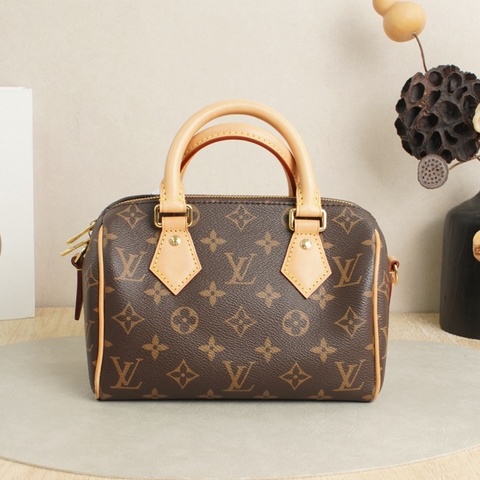 【VUINCA Vintage 價格僅供參考】LOUIS VUITTON Speedy20 老花 芯片款