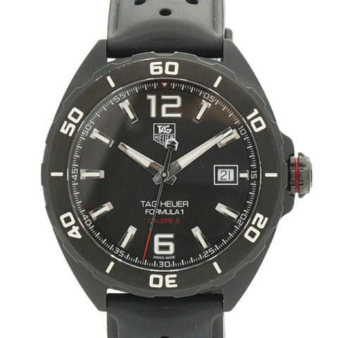 TAG Heuer Formula 1 WAZ2115 黑色錶盤男士腕錶