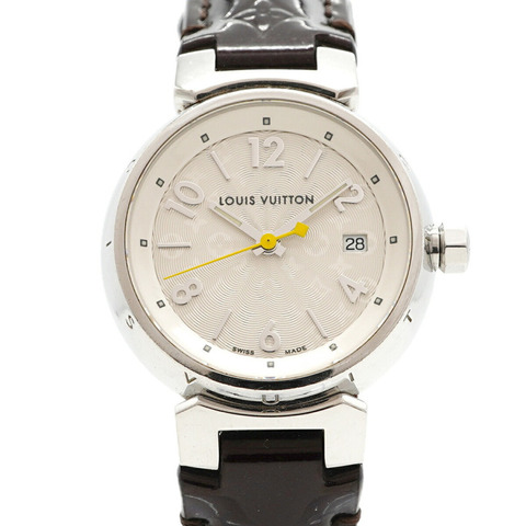 路易威登 Tambour Q121K 銀色錶盤女士腕錶