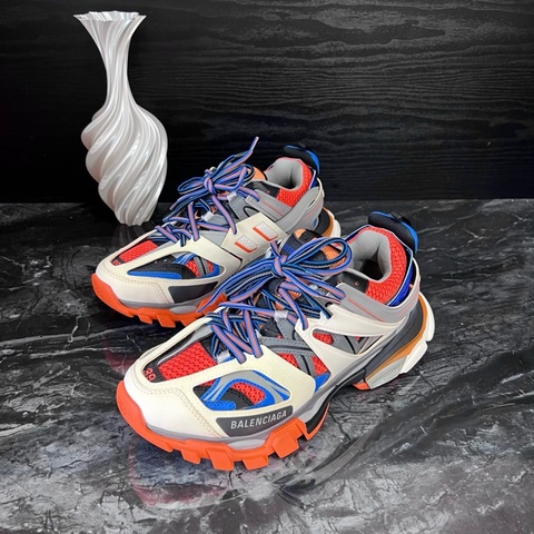 Balenciaga巴黎世家白橙Track老爹鞋休閒鞋 39碼