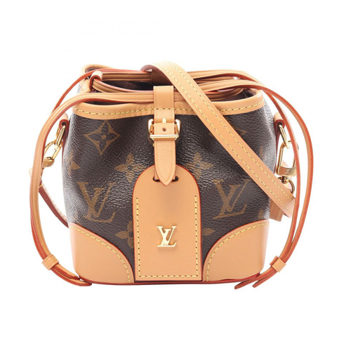 路易威登 Noe 斜背包 M57099 Monogram 帆布 棕色 二手