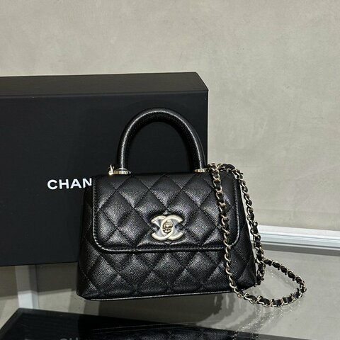 CHANEL Coco Handle - Nano黑金
