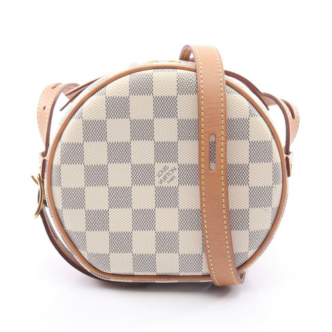 LOUIS VUITTON Bote Chapeau Souple PM 單肩包 N40333 Damier Azur 二手 LV