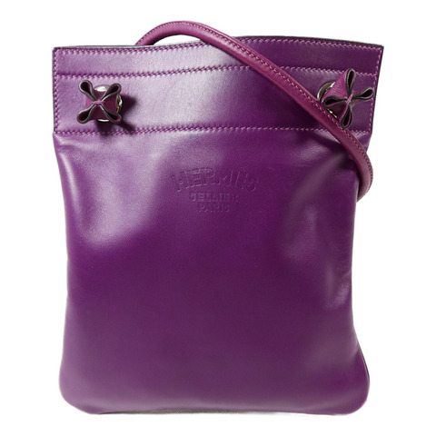 HERMES Swift皮革Aline肩背袋Anemone