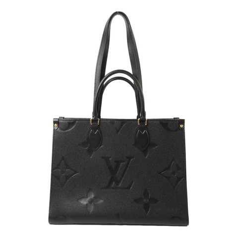 LOUIS VUITTON Monogram Empreinte On The Go MM手挽肩背兩用袋