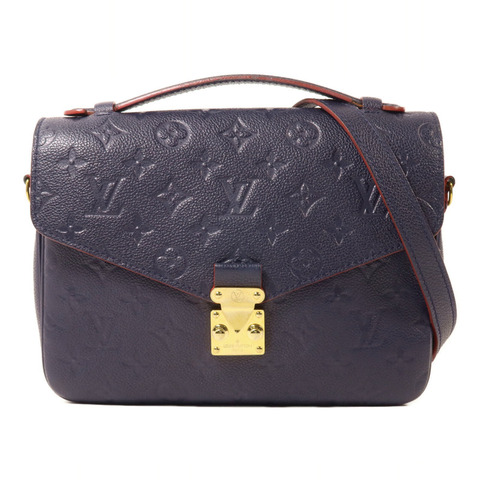 LOUIS VUITTON Monogram Empreinte Pochette Metis手挽肩背兩用袋