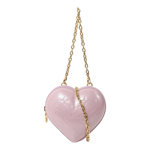 LOUIS VUITTON Monogram Vernis Keep My Heart鏈帶手挽肩背兩用袋
