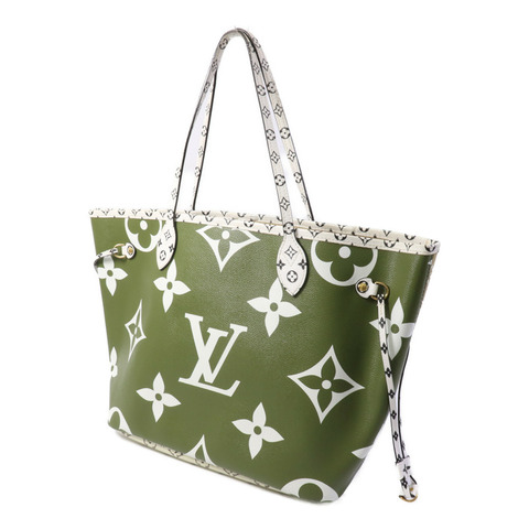 LOUIS VUITTON Giant Monogram Neverfull MM手挽袋