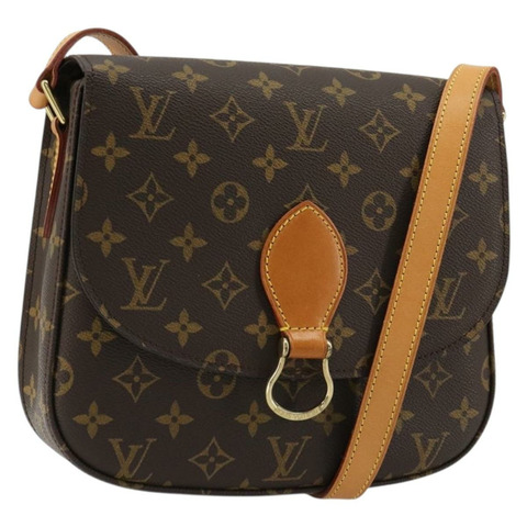 路易威登 Monogram Saint Cloud GM 肩背包 M51242 LV Auth yk20470