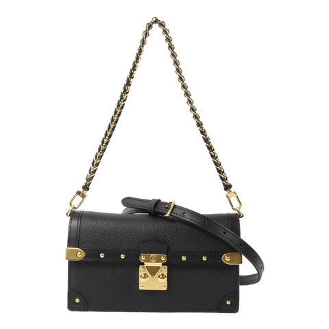 LOUIS VUITTON 牛皮皮革Trunk鏈帶手挽肩背兩用袋