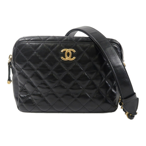 CHANEL 牛皮皮革Shoulder Bag鏈帶肩背袋