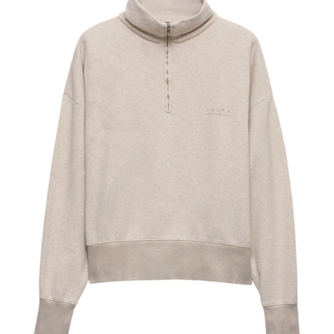 Prada 男士 長袖棉質 Polo 衫S M XL XXL碼