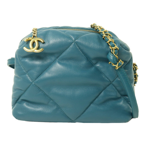 CHANEL 羊皮皮革Chain Shoulder鏈帶肩背袋