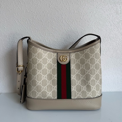 Gucci 燕麥色肩背包🎀溫柔氣質❤️‍🔥