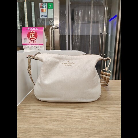 Kate Spade New York 鵝卵石皮革單肩包