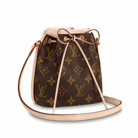 Louis Vuitton Nano Noe 經典老花迷你束口小水桶