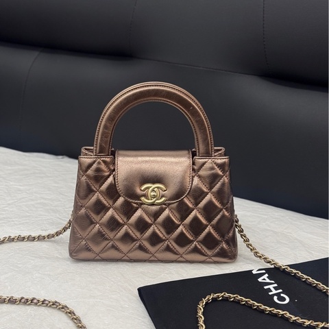 Chanel 香奈兒 25A 金屬色 Kelly
