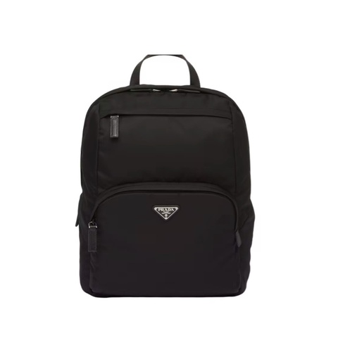 PRADA普拉達 Re-Nylon 琺瑯金屬三角形徽標99.9新成色
