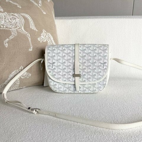 Goyard Belvedere郵差包小號 22*15*6.5 98新配件塵袋