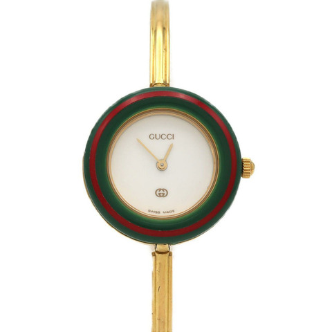 Gucci Change Ring GP M碼 1100-L 石英錶